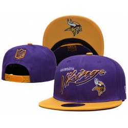 Minnesota Vikings Snapback Cap 013