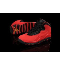 Air Jordan 10 Shoes 2013 Mens Couple Shoes GS Fusion Red