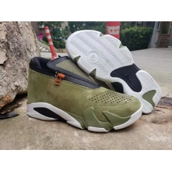 Air Jordan 14 Retro Zipper Army Green Men Shoes