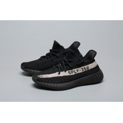 adidas Yeezy Boost 350 V2 Core Black White Men Shoes