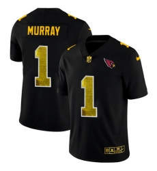 Arizona Cardinals 1 Kyler Murray Men Black Nike Golden Sequin Vapor Limited NFL Jersey