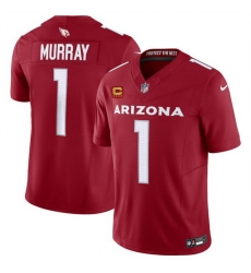 Men Arizona Cardinals 1 Kyler Murray Red 2024 F U S E  With 4 Star C Patch Vapor Untouchable Limited Stitched Football Jersey