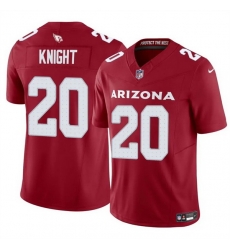 Men Arizona Cardinals 20 Bam Knight Red 2025 F U S E Vapor Untouchable Limited Stitched Jersey Men Arizona Cardinals 20 Bam Knight Red 2025 F U S E Vapor Untouchable Limited Stitched Jersey