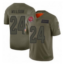 Men Arizona Cardinals 24 Adrian Wilson Limited Camo 2019 Salute to Service Football Jersey