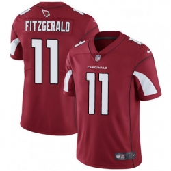 Men Nike Arizona Cardinals 11 Larry Fitzgerald Red Team Color Vapor Untouchable Limited Player NFL Jersey