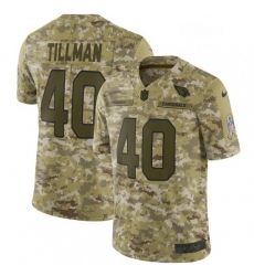 Men Nike Arizona Cardinals 40 Pat Tillman Limited Camo 2018 Salute to Service NFL Jersey