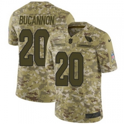 Nike Cardinals #20 Deone Bucannon Camo Mens Stitched NFL Limited 2018 Salute to Service Jersey