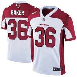 Nike Cardinals #36 Budda Baker White Mens Stitched NFL Vapor Untouchable Limited Jersey