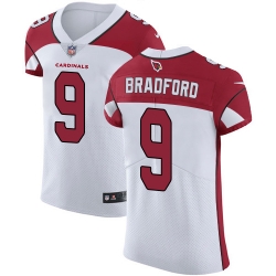 Nike Cardinals #9 Sam Bradford White Mens Stitched NFL Vapor Untouchable Elite Jersey