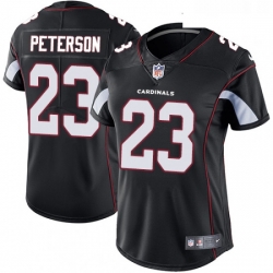 Womens Nike Arizona Cardinals 23 Adrian Peterson Black Alternate Vapor Untouchable Limited Player NFL Jersey