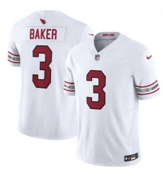 Youth Arizona Cardinals 3 Budda Baker White Vapor Untouchable F U S E  Limited Stitched Football Jersey