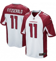 Youth Nike Arizona Cardinals 11 Larry Fitzgerald Game White NFL Jersey