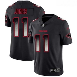 Falcons 11 Julio Jones Black Men Stitched Football Vapor Untouchable Limited Smoke Fashion Jersey