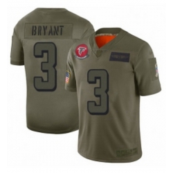 Men Atlanta Falcons 3 Matt Bryant Limited Camo 2019 Salute to Service Football Jersey