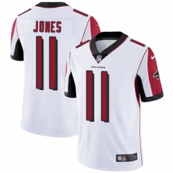 Men Nike Atlanta Falcons 11 Julio Jones White Vapor Untouchable Limited Player NFL Jersey