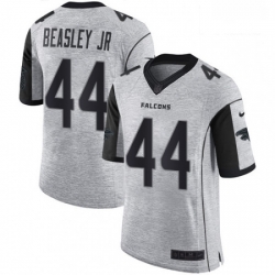 Men Nike Atlanta Falcons 44 Vic Beasley Limited Gray Gridiron II NFL Jersey