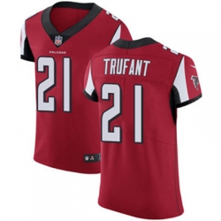 Nike Falcons #21 Desmond Trufant Red Team Color Mens Stitched NFL Vapor Untouchable Elite Jersey