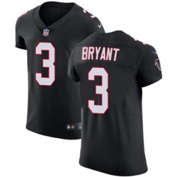 Nike Falcons #3 Matt Bryant Black Alternate Mens Stitched NFL Vapor Untouchable Elite Jersey