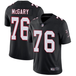 Falcons 76 Kaleb McGary Black Alternate Youth Stitched Football Vapor Untouchable Limited Jersey