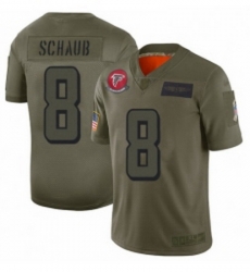 Youth Atlanta Falcons 8 Matt Schaub Limited Camo 2019 Salute to Service Football Jersey952