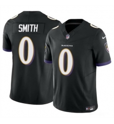 Men Baltimore Ravens 0 Roquan Smith Black 2023 F U S E  Vapor Limited Football Jersey