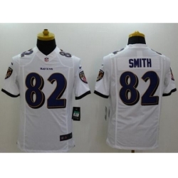 Nike Baltimore Ravens 82 Torrey Smith White Limited Alternate NFL Jersey