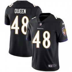 Nike Ravens 48 Patrick Queen Black Alternate Men Stitched NFL Vapor Untouchable Limited Jersey