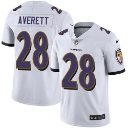 Nike Ravens Anthony Averett White Vapor Untouchable Limited Jersey