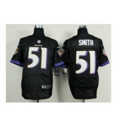 Nike baltimore ravens 51 Daryl Smith black Elite NFL Jersey