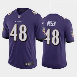 men patrick queen baltimore ravens purple vapor limited jersey 