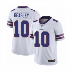 Mens Buffalo Bills 10 Cole Beasley White Vapor Untouchable Limited Player Football Jersey