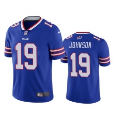 Men's Buffalo Bills #19 KeeSean Johnson Blue Vapor Untouchable Limited Stitched Jersey