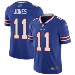 Mens Nike Buffalo Bills 11 Zay Jones Royal Blue Team Color Vapor Untouchable Limited Player NFL Jersey