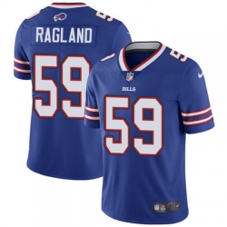 Nike Bills #59 Reggie Ragland Royal Blue Team Color Mens Stitched NFL Vapor Untouchable Limited Jersey