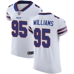 Nike Bills #95 Kyle Williams White Mens Stitched NFL Vapor Untouchable Elite Jersey