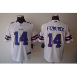 Nike Buffalo Bills 14 Ryan Fitzpatrick White Limited NFL Jersey