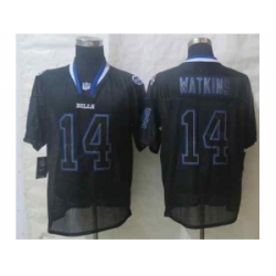 Nike Buffalo Bills 14 Sammy Watkins black Elite lights out NFL Jersey