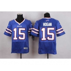 nike nfl jerseys buffalo bills 15 hogan blue[Elite]