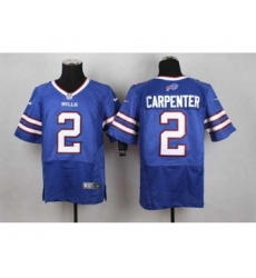 nike nfl jerseys buffalo bills 2 carpenter blue[Elite]