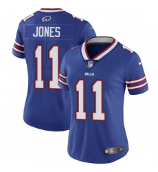 Womens Nike Buffalo Bills 11 Zay Jones Elite Royal Blue Team Color NFL Jersey