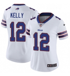 Womens Nike Buffalo Bills 12 Jim Kelly Elite White NFL Jersey