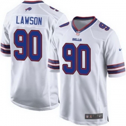 Nike Bills #90 Shaq Lawson White Youth Stitched NFL New Elite Jersey