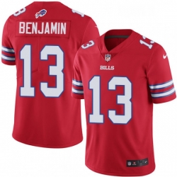 Youth Nike Buffalo Bills 13 Kelvin Benjamin Limited Red Rush Vapor Untouchable NFL Jersey