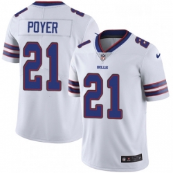 Youth Nike Buffalo Bills 21 Jordan Poyer Elite White NFL Jersey