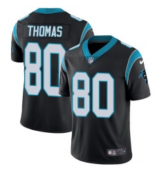 Nike Panthers 80 Ian Thomas Black Vapor Untouchable Limited Jersey