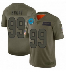 Womens Carolina Panthers 99 Kawann Short Limited Camo 2019 Salute to Service Football Jersey