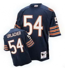 Chicago Bears 54 URLACHER blue mitchell and ness