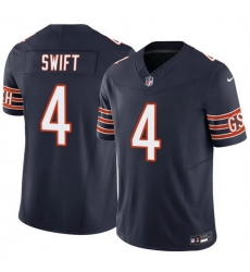 Men Chicago Bears 4 D 27Andre Swift Navy 2025 F U S E Vapor Untouchable Limited Stitched Football Jersey Men Chicago Bears 4 D 27Andre Swift Navy 2025 F U S E Vapor Untouchable Limited Stitched Football Jersey
