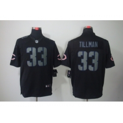 Nike Chicago Bears 33 Charles Tillman Black Limited Impact NFL Jersey