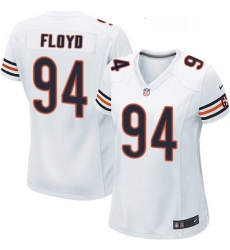 Womens Nike Chicago Bears 94 Leonard Floyd Game White NFL Jersey